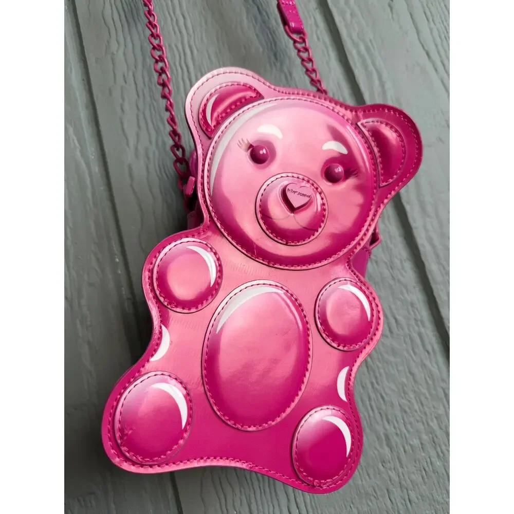 Betsey Johnson Kitsch Bear Necessity Gummy Bear Crossbody - Picture 2 of 7
